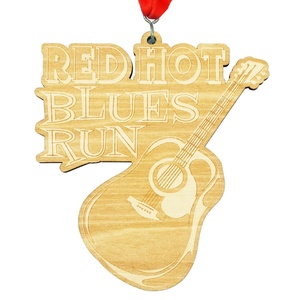 Medallas de Madera Ecológicas de Bajo Precio para Artesanía, Medallas Redondas Personalizadas con Láser, Artesanía Deportiva, Arte Folclórico Canadiense, Logotipo Personalizado - Product Image 2