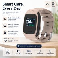 Reloj Inteligente Android 4G con GPS, Monitor de Ritmo Cardíaco, Botón SOS, Resistente al Agua IP67, Diseño Cuadrado y Alerta de Geocerca para Personas Mayores