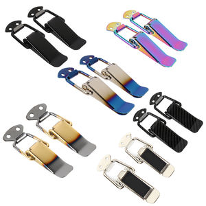 Clips de capot en gros d'usine kit de verrouillage à bouton-poussoir de voiture pince de pare-chocs rapide à goupille de capot serrer les clips de verrouillage à <span class=keywords><strong>crochet</strong></span> de pare-chocs - Product Image 1