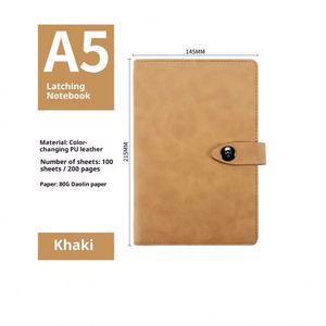Carnet à couverture rigide personnalisé pour souvenirs de mariage, impression en relief, design créatif, noir, pour invités et école - Product Image 2