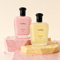 Flacon de parfum de luxe vide en gros, 100 ml, personnalisable avec logo couleur, de qualité supérieure, par Anding Stock