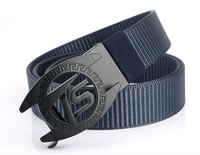Usine Vente Chaude Hommes Ceinture Snap Extérieur Casual EDC Formation Anti Allergie Nylon Fibre Ceinture
