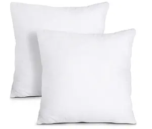 Cuscini personalizzati di fabbrica inserto bianco 18x18 pollici poliestere cuscini decorativi per interni divano cuscino quadrato cuscino interno