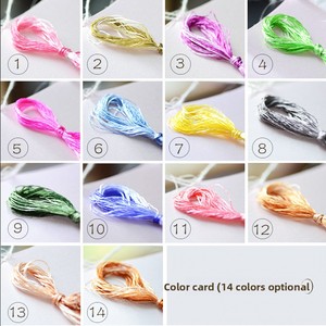 Hilo de seda de morera SuXiu de color degradado FastLongSilk, hilo de bordado hecho a mano de color degradado de torsión fina - Product Image 3
