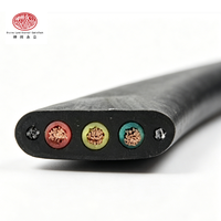 SZYL YFFBG Isoliertes Flachgummikabel IP68 500V/300V Laufkran-Kabel Flexibel Torsionsbeständig Verschleißfest Reines Kupfer