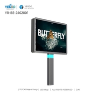 Desain Optimal Transportasi Layar LED Billboard Luar Ruangan 3m X 2m untuk Tata Letak Periklanan Jalan Raya Skala Besar