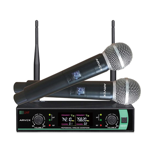 K15 Professional Cardioid Antenna Vocal Dynamic Prosound Uhf Wireless Microphone Unit Pro Sound 2/4/8/10 in 1