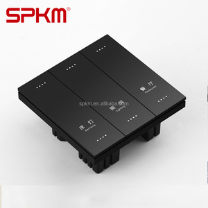 Frameloze Grote Paneel Reset Ontwerp Mat Huidvriendelijk Pc-Paneel Smart Home Apparaten Tuya Zigbee Wifi Controle Wandschakelaars - Product Image 3