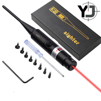 Outil d'alignement vert YINGJI avec adaptateurs multi-tailles, outil de centrage laser haute luminosité avec interrupteur stable
