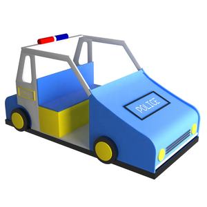 Ensemble de jeux pour enfants Équipement de divertissement de voiture de <span class=keywords><strong>police</strong></span> pour enfants d'intérieur Terrain de jeux intérieur à vendre - Product Image 1