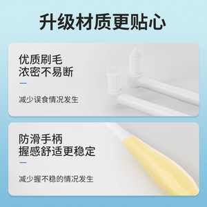 7o10000 Brosse à dents sensible pour chiens et chats, soin des gencives à poils doux, toilettage des animaux de compagnie - Product Image 5