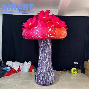 Decoración Inflable de Hongo Rojo Gigante para Eventos y Actividades de Club, Globo Inflable de Hongo Fresco - Product Image 5