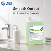 SeaDet Premium 3 78L Savon liquide pour les mains, ingrédients naturels biologiques, nettoyage en profondeur, hydratant, pour un usage quotidien