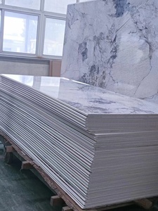 Revêtement mural en PVC imitation marbre Carrara de haute flexibilité, sur mesure, pour rénovation <span class=keywords><strong>intérieure</strong></span>, largeur 1 m ou 1,2 m, populaire au Royaume-Uni - Product Image 6