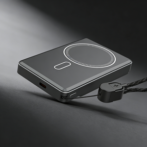 Nuevo Power Bank Ultra Delgado de 10000mah Inalámbrico con Soporte Plegable para Teléfono, Compatible con iPhone, HUAWEI, Samsung - Product Image 6