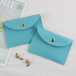 Large Custom Made Velvet Jewelry Pouch Luxury Faux Suede Jewelry Packaging Pouch Bag with logo for Jewelry <b>Box</b> - Product Image 6