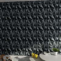 DÉCORATION D'ACCUEIL Panneau mural intérieur 3D en PVC de haute qualité, au design moderne
