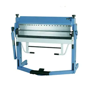 "Pan & Box Brake Folding Machine bender sheet bending machine with segmented upper,lower &bending blades"