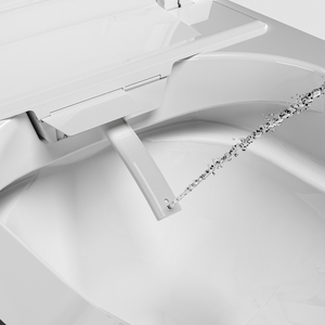 Toilette intelligente avancée avec fonctions de bidet, cuvette allongée, télécommande, siège chauffant pour une propreté accrue OTS11-3 Suspendue au mur - Product Image 3