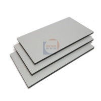 Panel compuesto de aluminio de 4mm de espesor de diseño moderno de fábrica Guangdong Acm Material PE/PVDF antiestático grado A2 ignífugo
