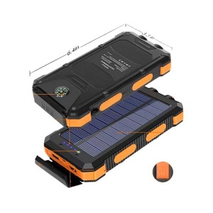Lampada da Campeggio Impermeabile con Bussola, Alimentata a Energia Solare, Batteria al Litio-Polimero 30.000 mAh ad Alta Capacità - Product Image 1
