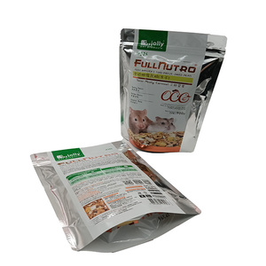 Hamster Food aluminium feuille stand up zip plastique PET food packaging bag - Product Image 2