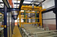 Ligne de galvanoplastie entièrement automatique, machines de revêtement métallique industrielles personnalisées, ligne de production de placage au zinc, au nickel et au chrome