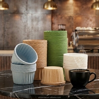 Fabricante de Moldes para Hornear Biodegradables de Grado Alimenticio con Borde Rizado, Resistentes al Aceite, Desechables, para Pasteles y Muffins, Venta al Por Mayor B2B