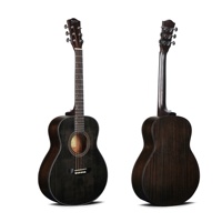 Gitar Akustik Mini Custom Deviser LS-130TBK 36 Inch Warna Hitam Berkualitas Tinggi Langsung Dari Pabrik