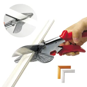 Multi Angle Wire Duct Cutter, PVC Pipe, Trunking Scissors, Woodworking Trim Cutting Tools, 0-180 Degree