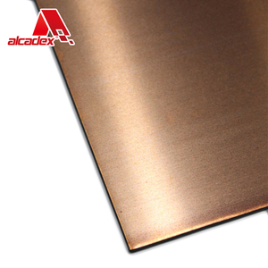 Alcadex compostos de aluminio ACM Placas ACM nhôm vật liệu <span class=keywords><strong>composite</strong></span> bên ngoài ốp bánh sandwich Rèm tấm Tường Bảng - Product Image 1