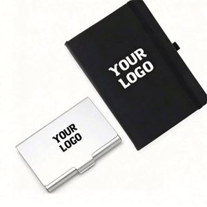 Factory Wholesale Holder With Custom Logo Id Name Wallet Credit Card Case <b>Box</b> for Business Promo Gift - Product Image 1