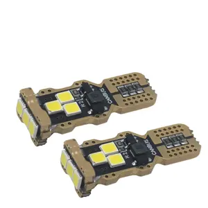 F2WORLD发光二极管大功率T15 5630 9SMD Canbus发光二极管灯泡12v灯转向信号制动备用尾灯发光二极管灯