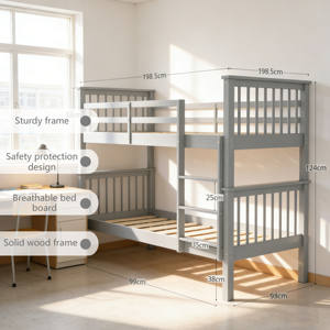 3 In1 Modern White <b>Slide</b> Safety Fence Convertible <b>Single</b> Children Sleeping Wooden Toddler <b>Bed</b> Kids Bunk <b>Beds</b> - Product Image 5