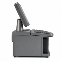 Máquina POS con teclado integrado, sistema POS con pantalla táctil de 14 pulgadas, terminal POS para supermercado, máquina de caja con Windows POS i5.