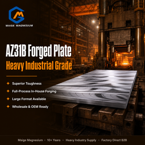 Placa Gruesa de Aleación de Magnesio Forjada AZ31B de 10-200 mm, Lámina Metálica de Alta Resistencia y Baja Densidad para la Industria Aeroespacial y de Defensa, Venta al por Mayor - Product Image 6