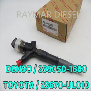หัวฉีดน้ำมันดีเซลคอมมอนเรลของแท้295050-1680 <span class=keywords><strong>23670</strong></span>-<span class=keywords><strong>UM010</strong></span> - Product Image 1