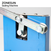 ZONESUN ZS-FK001U manuel crème pour les mains Gel pommade dentifrice aluminium Tube souple codage et Machine de scellage