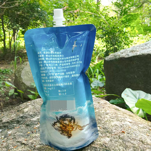 Impresión personalizada, bolsa de grado alimenticio de 500ml, bolsa de pie, bolsa de plástico PE a prueba de fugas para pesticidas, agua, líquido químico - Product Image 4