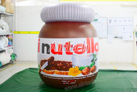Gonflables publicitaires personnalisés en PVC Bouteille géante gonflable Nutella Canette à vendre