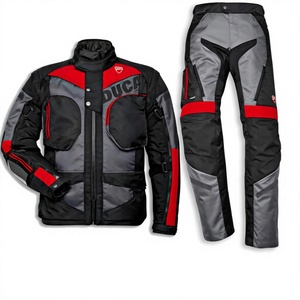 Nouvelle Collection 2026 – Ensemble Moto Homme en Velours Côtelé : Blouson et Pantalon de Haute Qualité pour Motard - Product Image 1