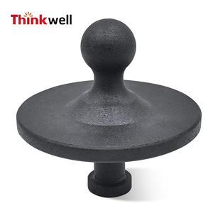 Adaptateur de boule de remorquage Thinkwell Gooseneck 2085295 Noir pour quinzième roue - Product Image 1