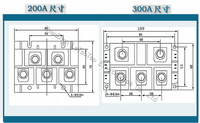 Module de puissance IGBT neuf et original à prix réduit, module redresseur monophasé 1600V MDQ100A 150A 200A 300A 400A 500V 1000A
