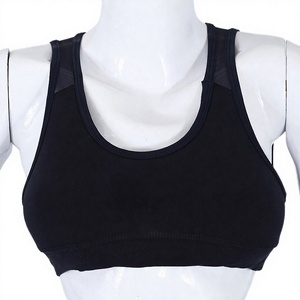 Women's Comfortable High Support Eco-Friendly Lightweight Sports <b>Bra</b> Front Custom Printed Sizes XS XL Spandex/Polyester Material - Product Image 1