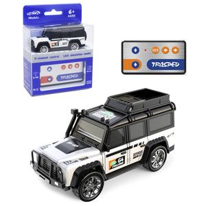 รถบังคับวิทยุขนาดเล็ก A-6601A/B รุ่นไมโคร 1/64 สเกล 2.4G รถออฟโรด รถพ่วงบังคับวิทยุ โมเดลอัลลอยด์ ปรับความเร็วได้ ของเล่นรถยนต์ ของขวัญ - Product Image 2