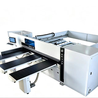 Scie à panneaux automatique CNC, Scie à poutres CNC, Machine de découpe de bois KDT Nanxing, haute vitesse pour MDF, OSB, armoires