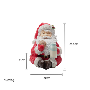Nouveautés - Boîte à bijoux en résine phénolique modèle religieux de Noël - Père Noël - Product Image 6