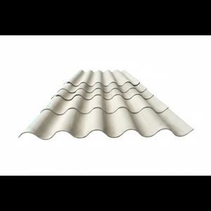 Tôle de toit ondulée en fibre-ciment sans amiante de style design industriel pour ateliers et panneaux de ciment - Product Image 1