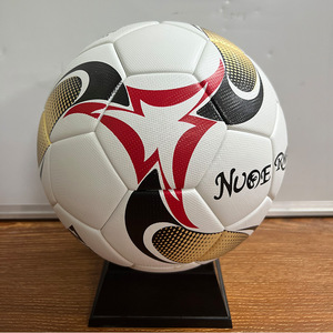 En stock, ballon de football pour enfants en cuir PU, taille 5, Z06, logo NUE <span class=keywords><strong>RMAN</strong></span>, ballon de match, entraînement sportif, adulte, pour jouet - Product Image 2
