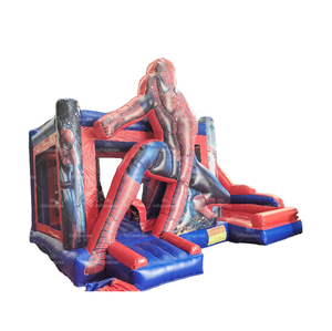 Castello Gonfiabile Commerciale in PVC a Tema Spider-Man, Gonfiabile per Saltare per Bambini, Parco Giochi all'Aperto e Noleggio per Divertimento - Product Image 2